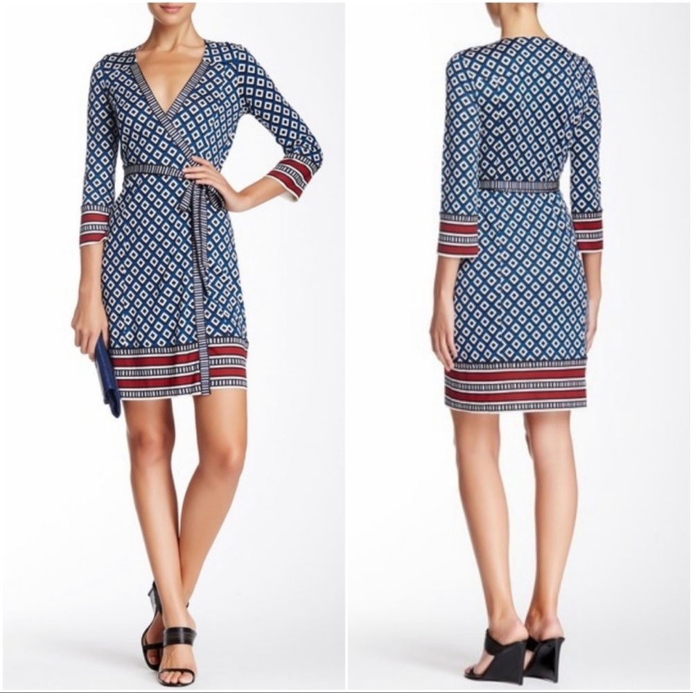 SALE! NWT!! Diane Von Furstenburg Tallulah Wrap Dress size 12 Sold out!